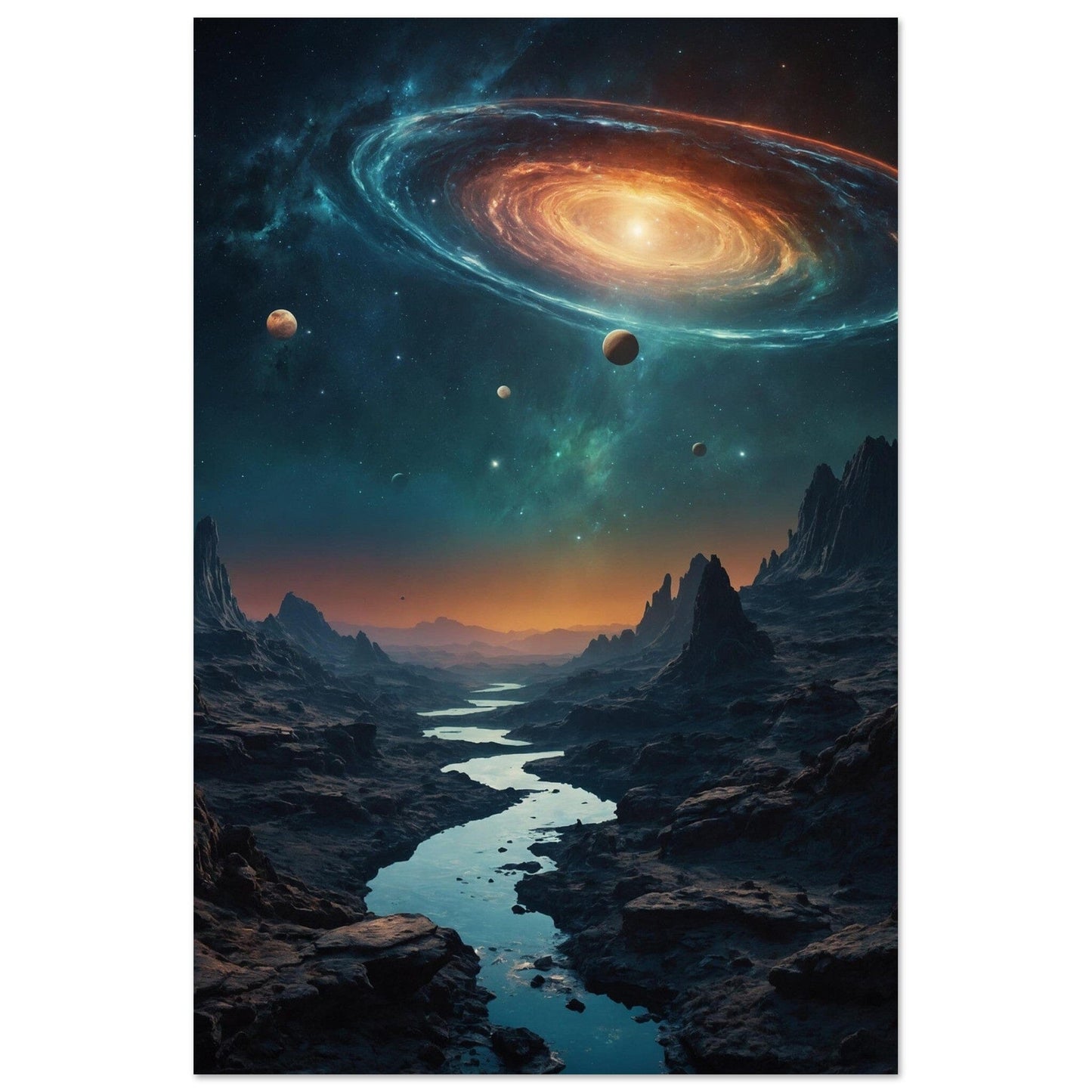 Premium Matte Paper Poster - Masterpiece für moderne Wohnkultur Print Material Modern Masterpieces 40x60 cm / 16x24″