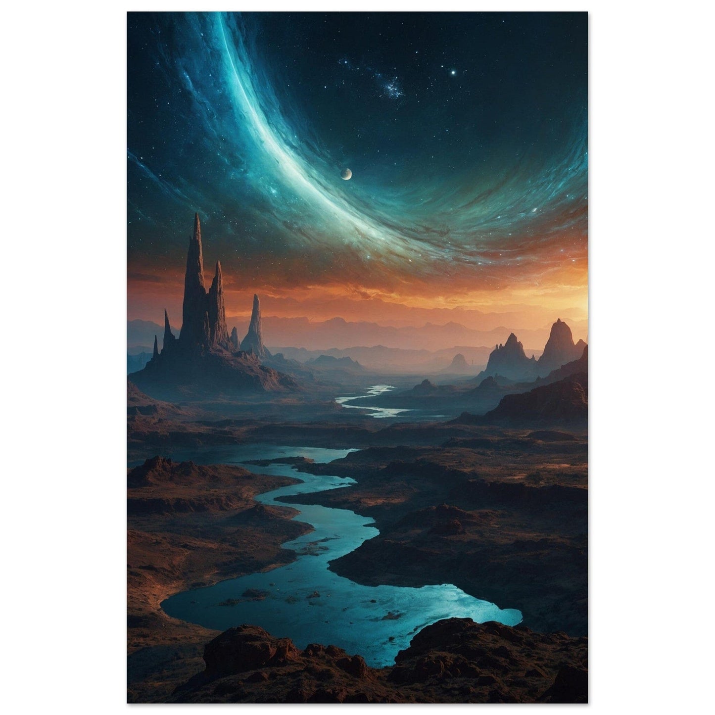 Premium Matte Paper Poster - Masterpiece für moderne Wohnkultur Print Material Modern Masterpieces 40x60 cm / 16x24″