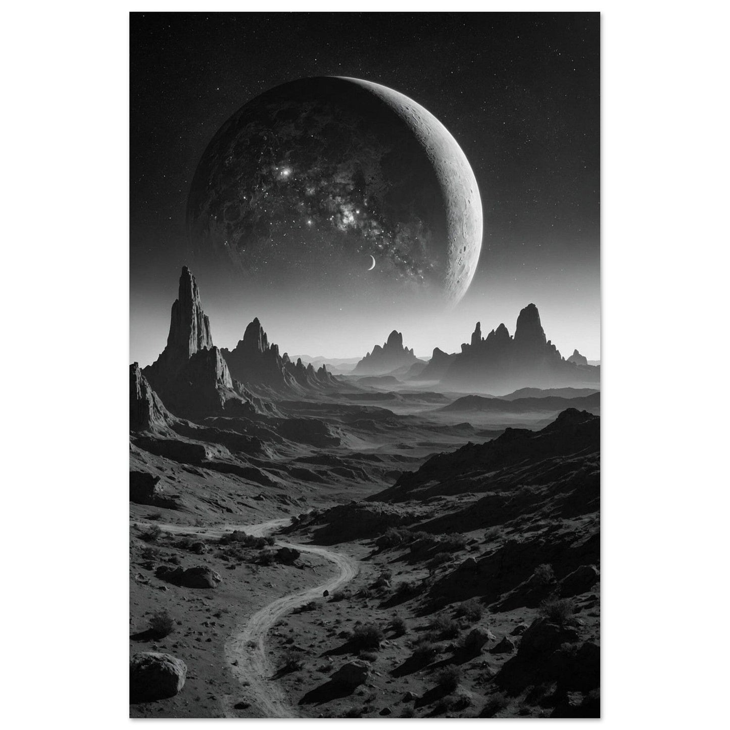 Premium Matte Paper Poster - Masterpiece für moderne Wohnkultur Print Material Modern Masterpieces 40x60 cm / 16x24″