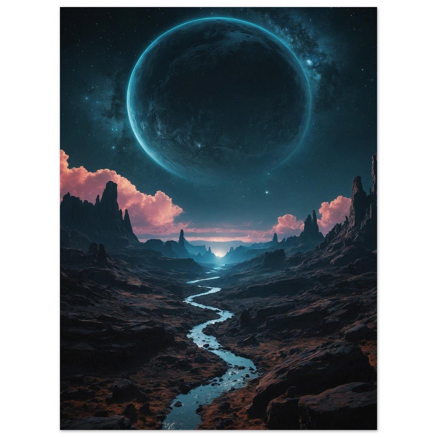 Premium Matte Paper Poster - Masterpiece für moderne Wohnkultur Print Material Modern Masterpieces 45x60 cm / 18x24″