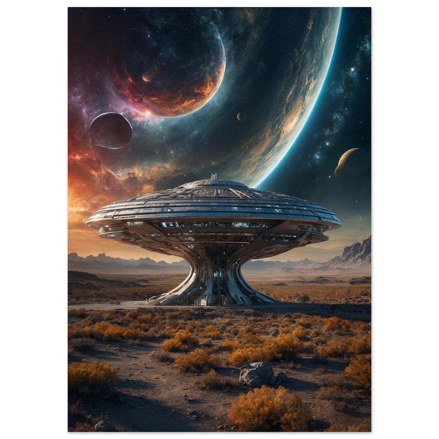 Premium Matte Paper Poster - Masterpiece für moderne Wohnkultur Print Material Modern Masterpieces 50x70 cm / 20x28″