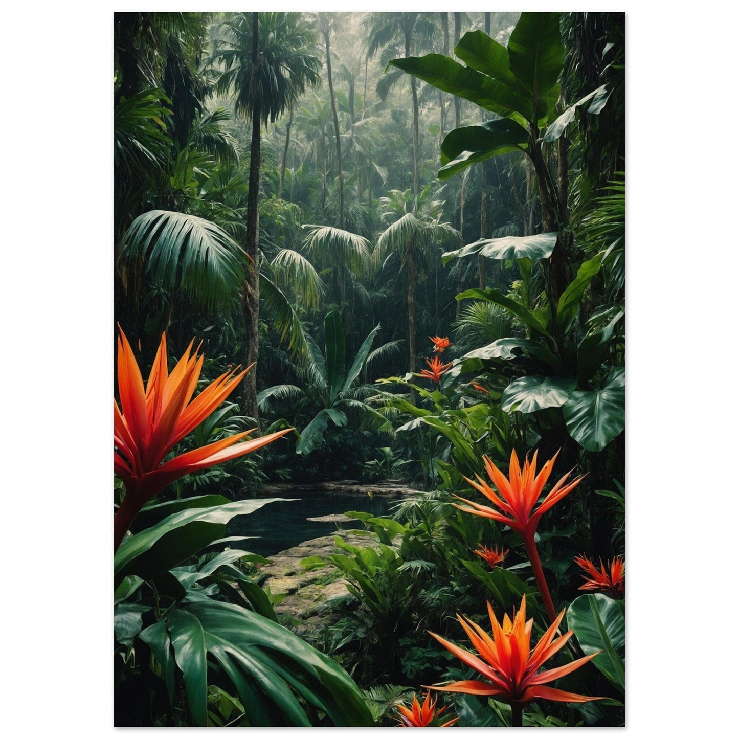 Premium Matte Paper Poster - Masterpiece für moderne Wohnkultur Print Material Modern Masterpieces 50x70 cm / 20x28″