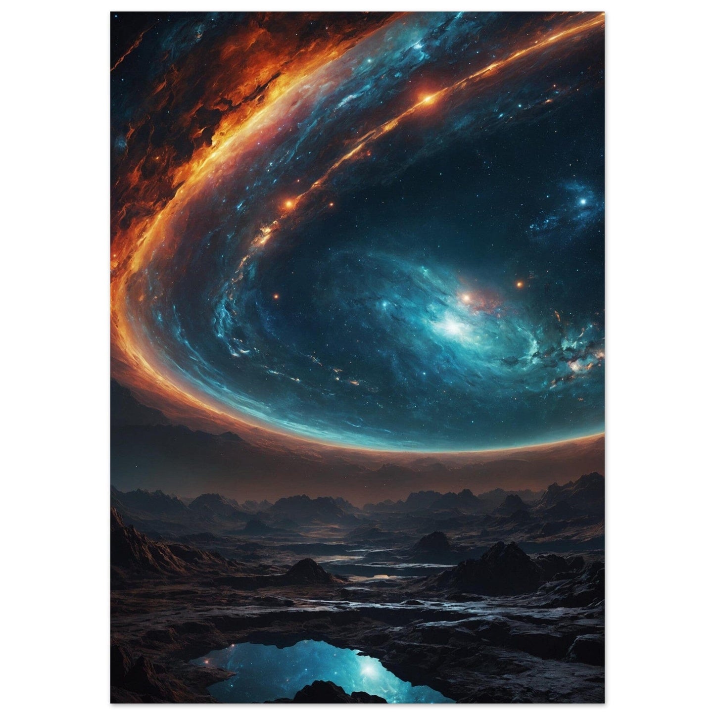 Premium Matte Paper Poster - Masterpiece für moderne Wohnkultur Print Material Modern Masterpieces 50x70 cm / 20x28″