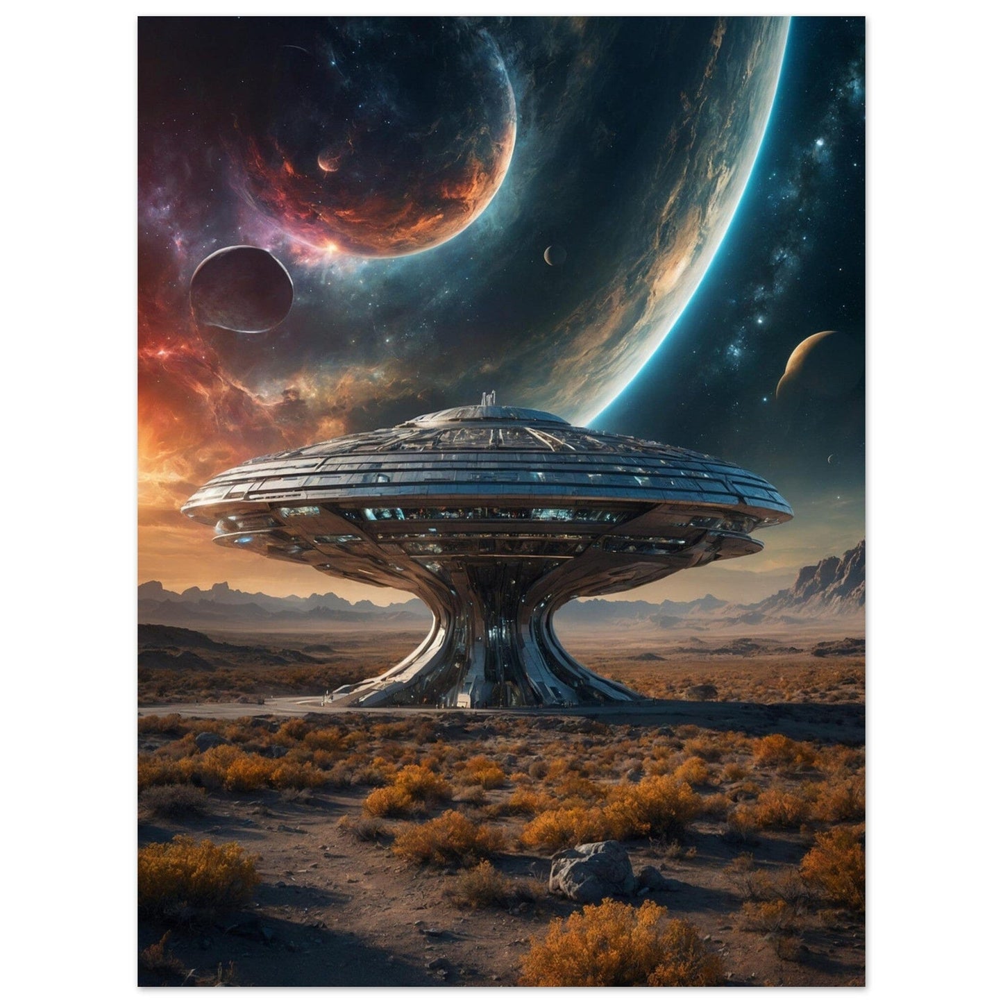 Premium Matte Paper Poster - Masterpiece für moderne Wohnkultur Print Material Modern Masterpieces 60x80 cm / 24x32″