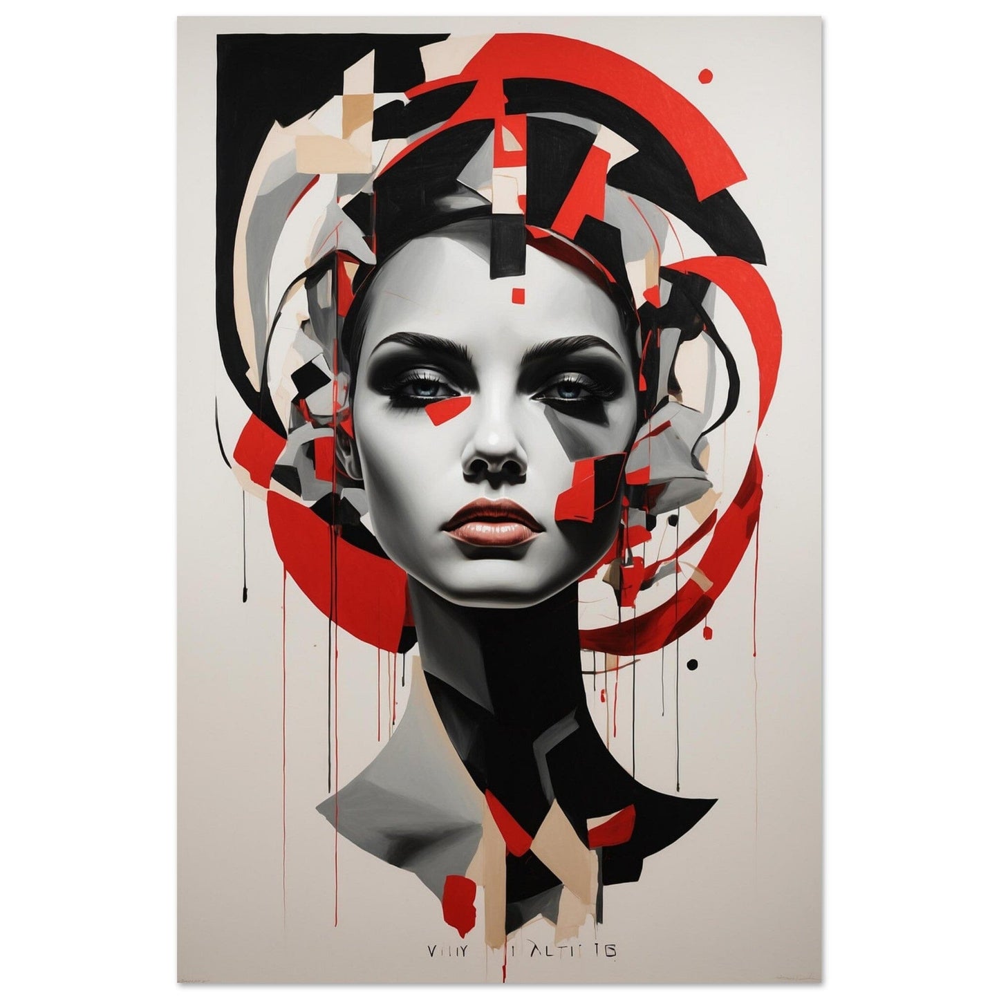 Premium Matte Paper Poster - Masterpiece für moderne Wohnkultur Print Material Modern Masterpieces 60x90 cm / 24x36″