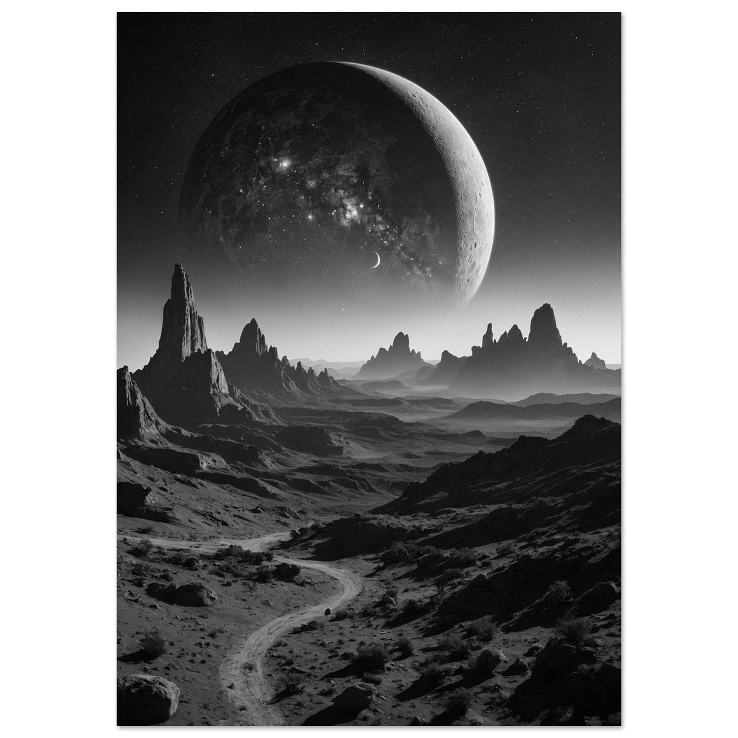 Premium Matte Paper Poster - Masterpiece für moderne Wohnkultur Print Material Modern Masterpieces A1 (59.4 x 84.1 cm)