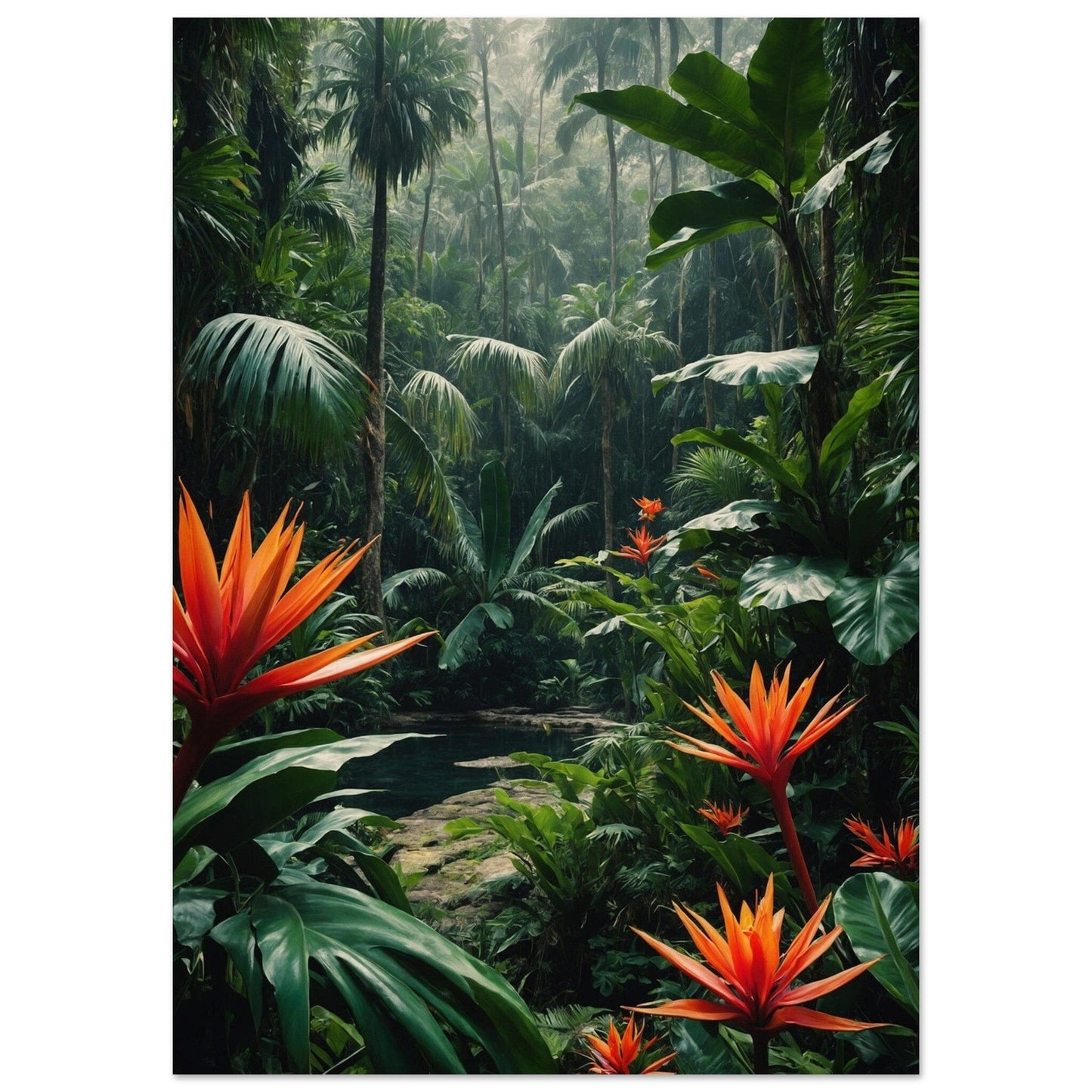Premium Matte Paper Poster - Masterpiece für moderne Wohnkultur Print Material Modern Masterpieces A1 (59.4 x 84.1 cm)