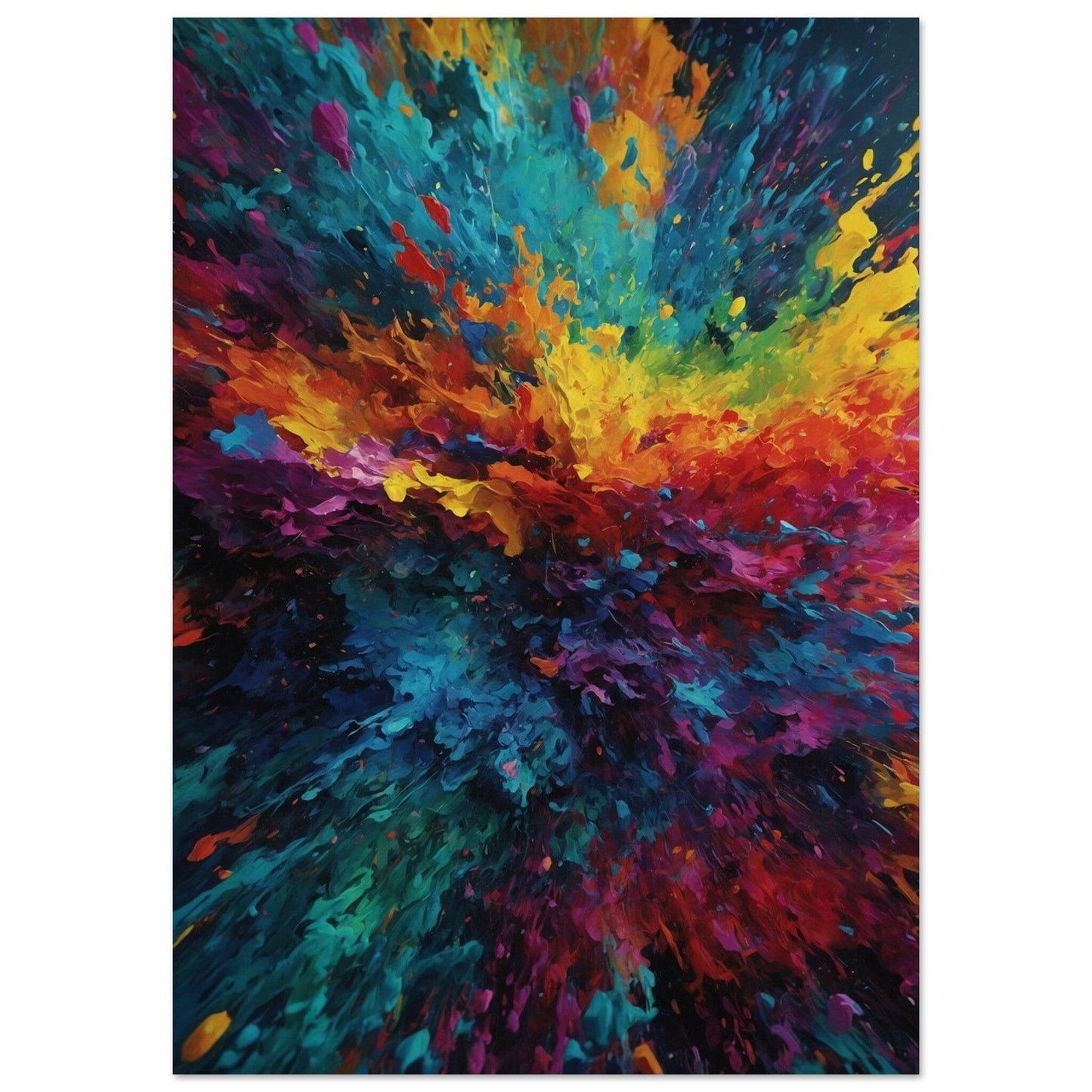 Premium Matte Paper Poster - Masterpiece für moderne Wohnkultur Print Material Modern Masterpieces A1 (59.4 x 84.1 cm)