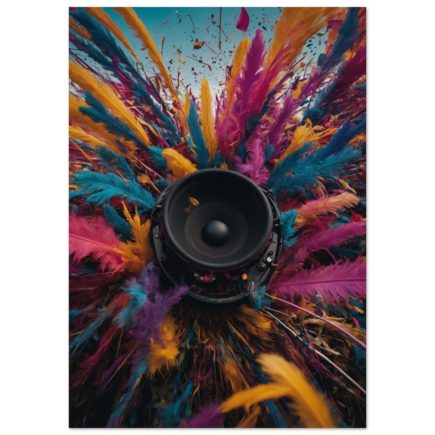 Premium Matte Paper Poster - Masterpiece für moderne Wohnkultur Print Material Modern Masterpieces A1 (59.4 x 84.1 cm)