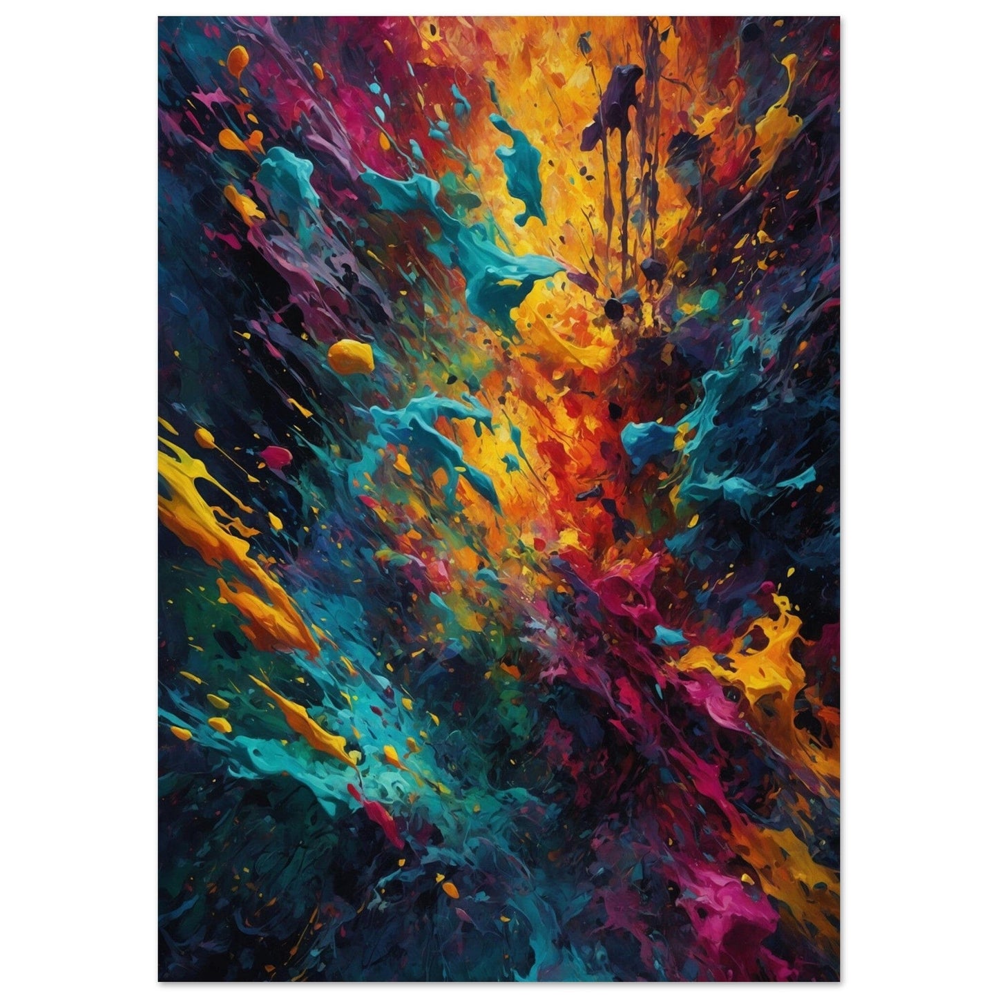 Premium Matte Paper Poster - Masterpiece für moderne Wohnkultur Print Material Modern Masterpieces A1 (59.4 x 84.1 cm)