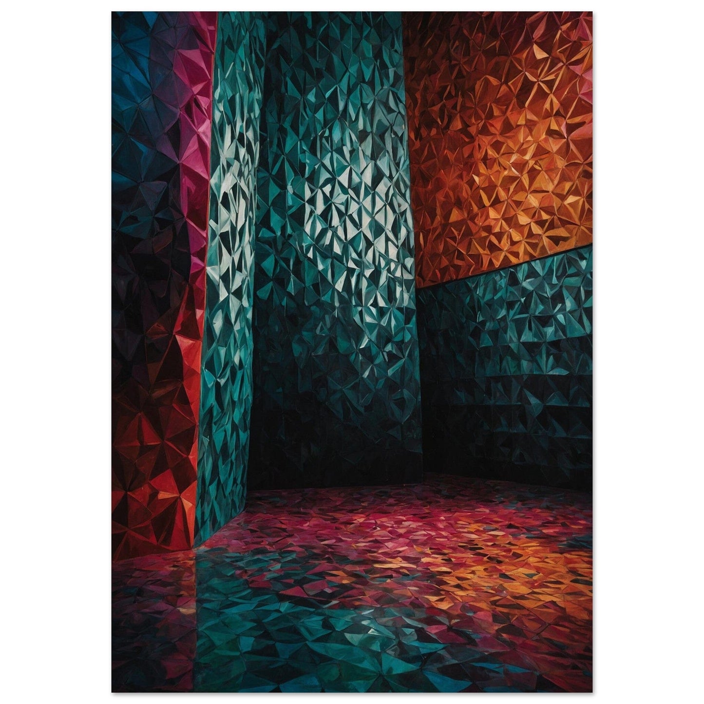 Premium Matte Paper Poster - Masterpiece für moderne Wohnkultur Print Material Modern Masterpieces A1 (59.4 x 84.1 cm)