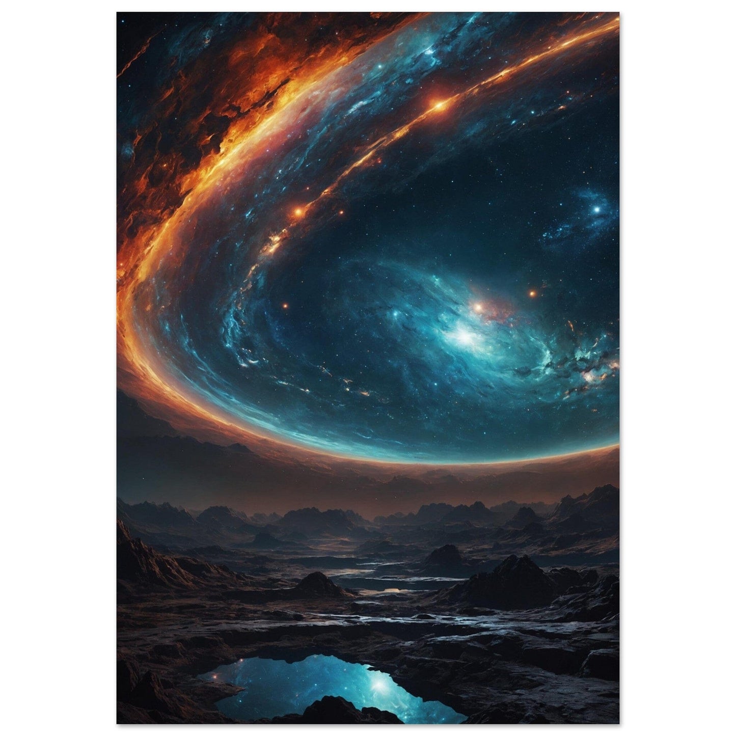 Premium Matte Paper Poster - Masterpiece für moderne Wohnkultur Print Material Modern Masterpieces A1 (59.4 x 84.1 cm)