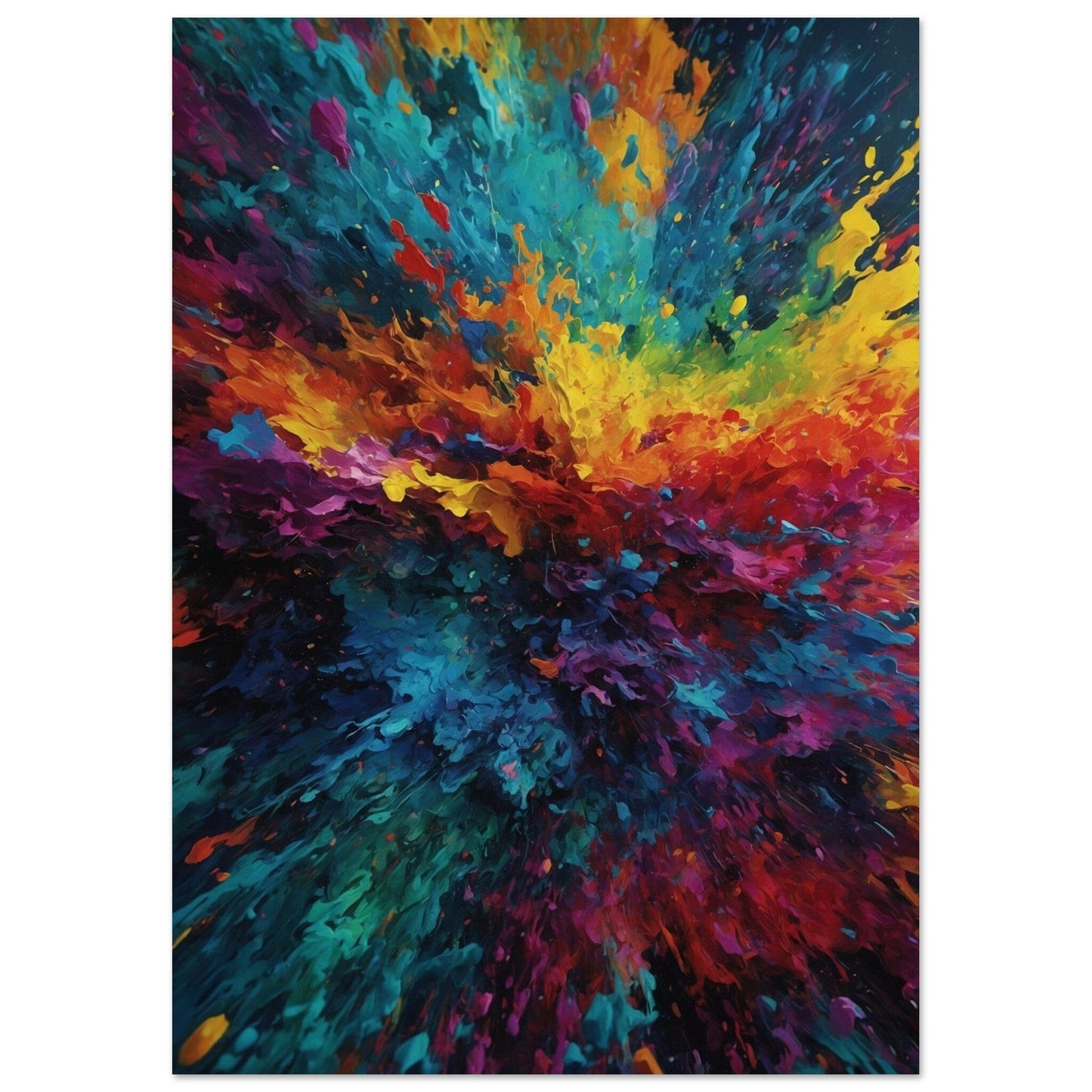 Premium Matte Paper Poster - Masterpiece für moderne Wohnkultur Print Material Modern Masterpieces A2 (42 x 59.4 cm)