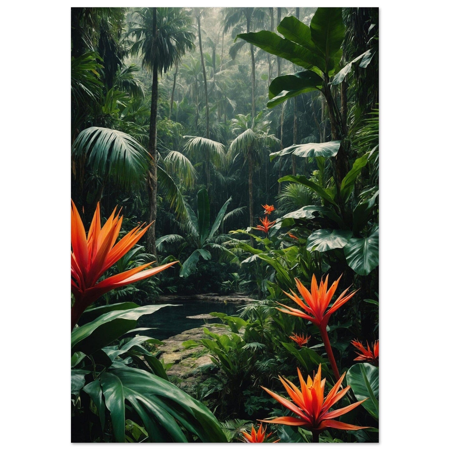 Premium Matte Paper Poster - Masterpiece für moderne Wohnkultur Print Material Modern Masterpieces A4 21x29.7 cm / 8x12″