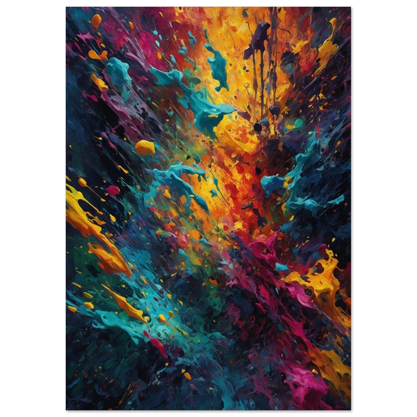 Premium Matte Paper Poster - Masterpiece für moderne Wohnkultur Print Material Modern Masterpieces A4 21x29.7 cm / 8x12″