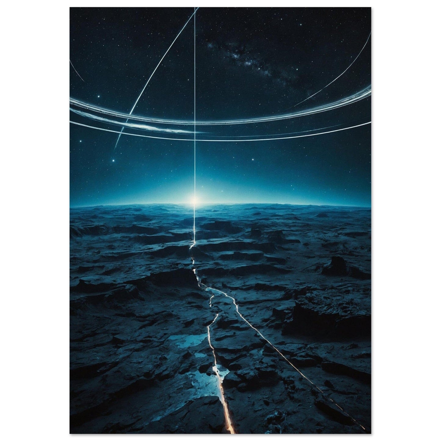 Premium Matte Paper Poster - Masterpiece für moderne Wohnkultur Print Material Modern Masterpieces A4 21x29.7 cm / 8x12″