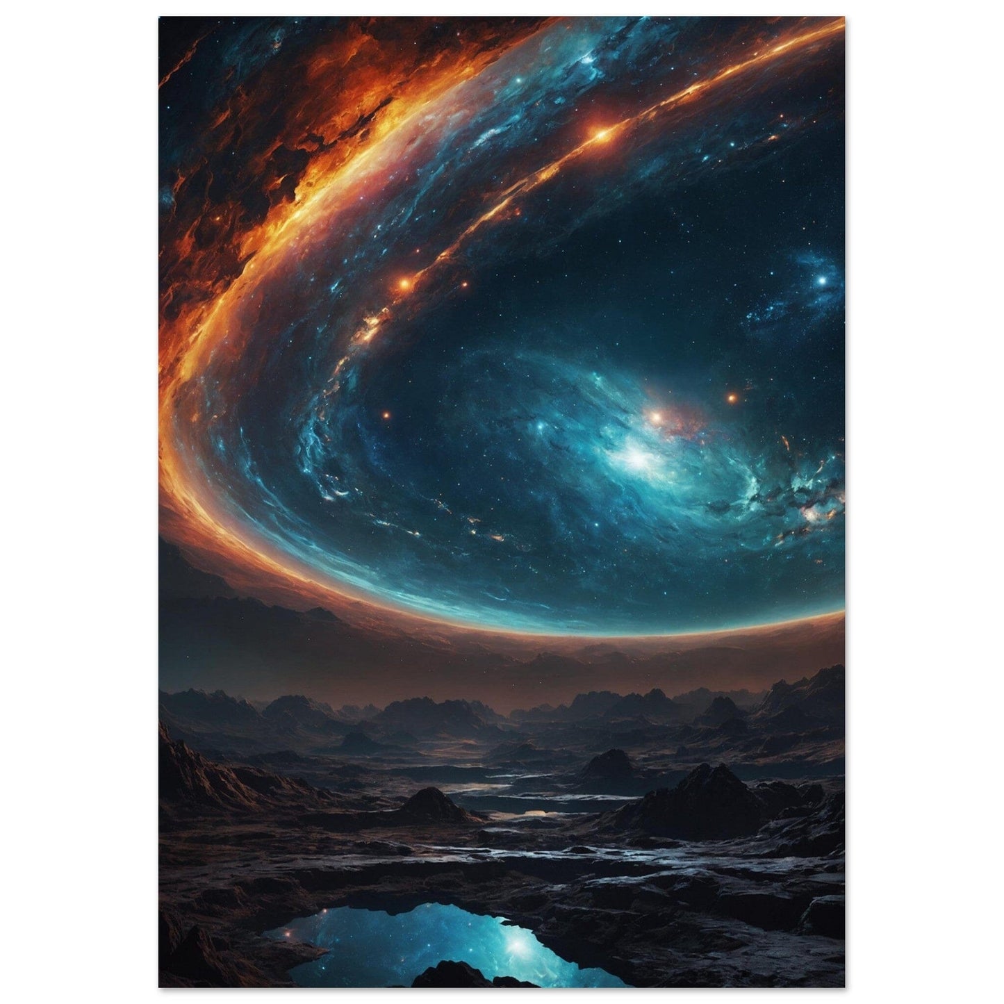 Premium Matte Paper Poster - Masterpiece für moderne Wohnkultur Print Material Modern Masterpieces A4 21x29.7 cm / 8x12″