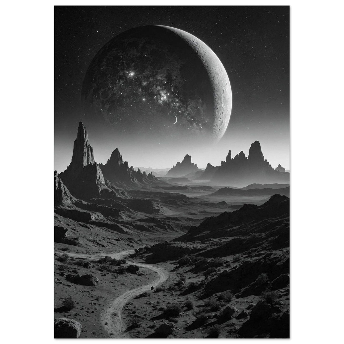 Premium Matte Paper Poster - Masterpiece für moderne Wohnkultur Print Material Modern Masterpieces A4 21x29.7 cm / 8x12″