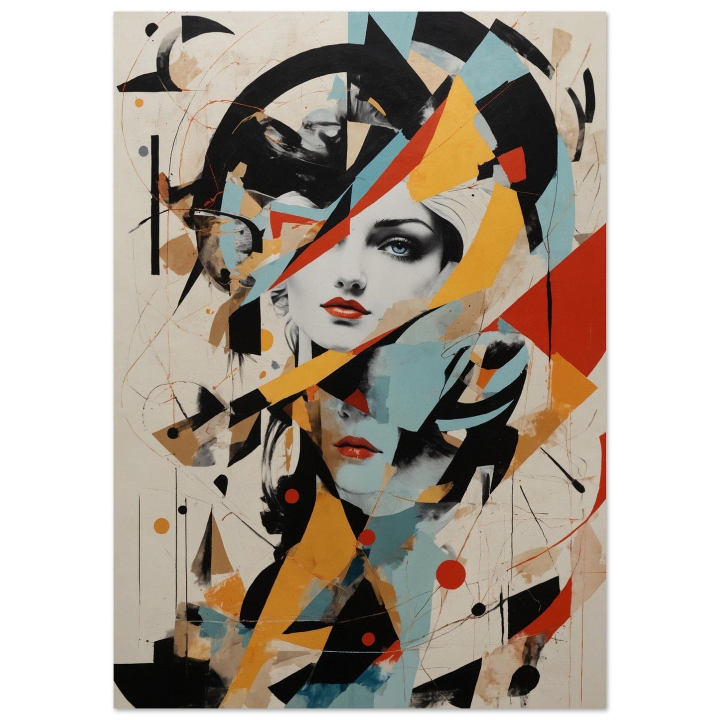 Premium Matte Paper Poster - Masterpiece für moderne Wohnkultur Print Material Modern Masterpieces A4 21x29.7 cm / 8x12″