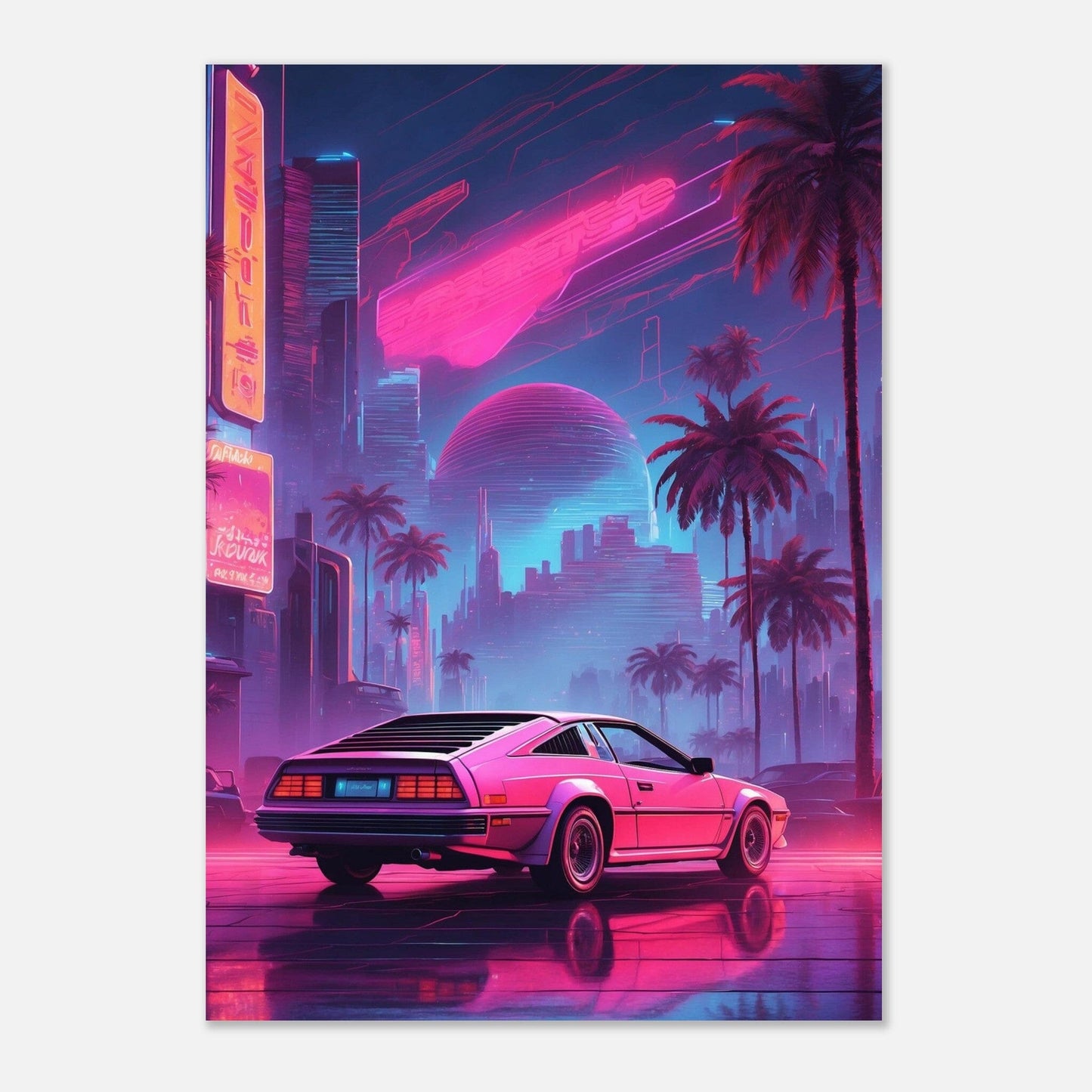 Premium Matte Paper Poster - Masterpiece für moderne Wohnkultur Print Material Modern Masterpieces A4 21x29.7 cm / 8x12″