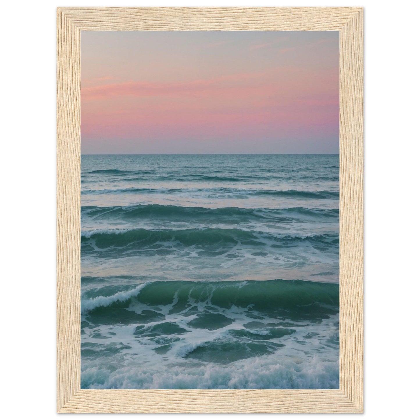 Premium Matte Paper Wooden Framed Poster - Exklusive Kunst in stilvollen Holzrahmen Print Material Modern Masterpieces 13x18 cm / 5x7″ Wood frame