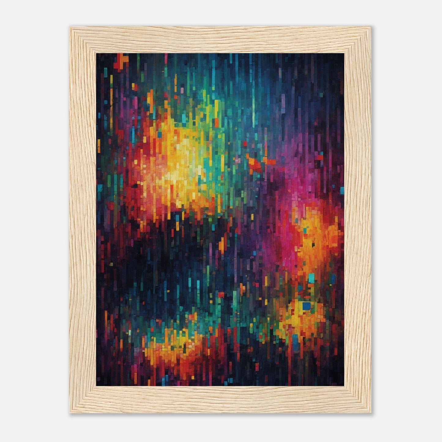 Premium Matte Paper Wooden Framed Poster - Exklusive Kunst in stilvollen Holzrahmen Print Material Modern Masterpieces 15x20 cm / 6x8″ Wood frame
