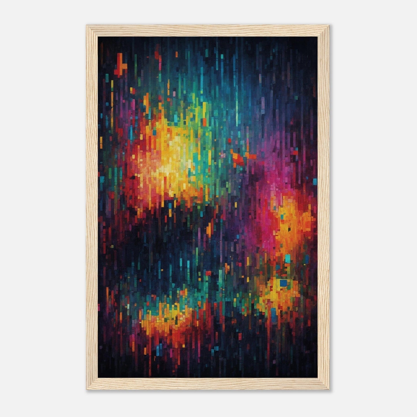 Premium Matte Paper Wooden Framed Poster - Exklusive Kunst in stilvollen Holzrahmen Print Material Modern Masterpieces 28x43 cm / XL (11x17″) Wood frame