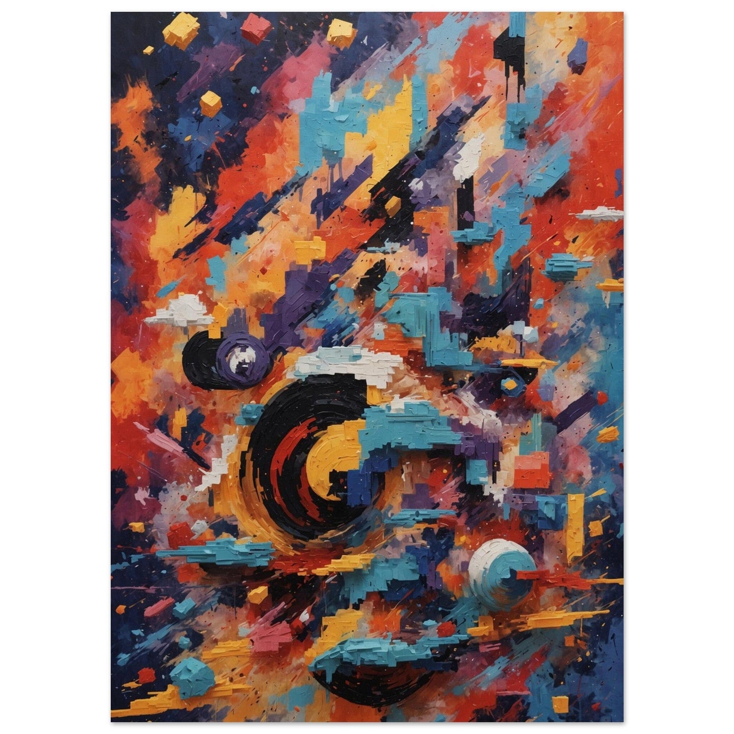 Premium Semi-Glossy Paper Poster Print Material Modern Masterpieces 13x18 cm / 5x7″