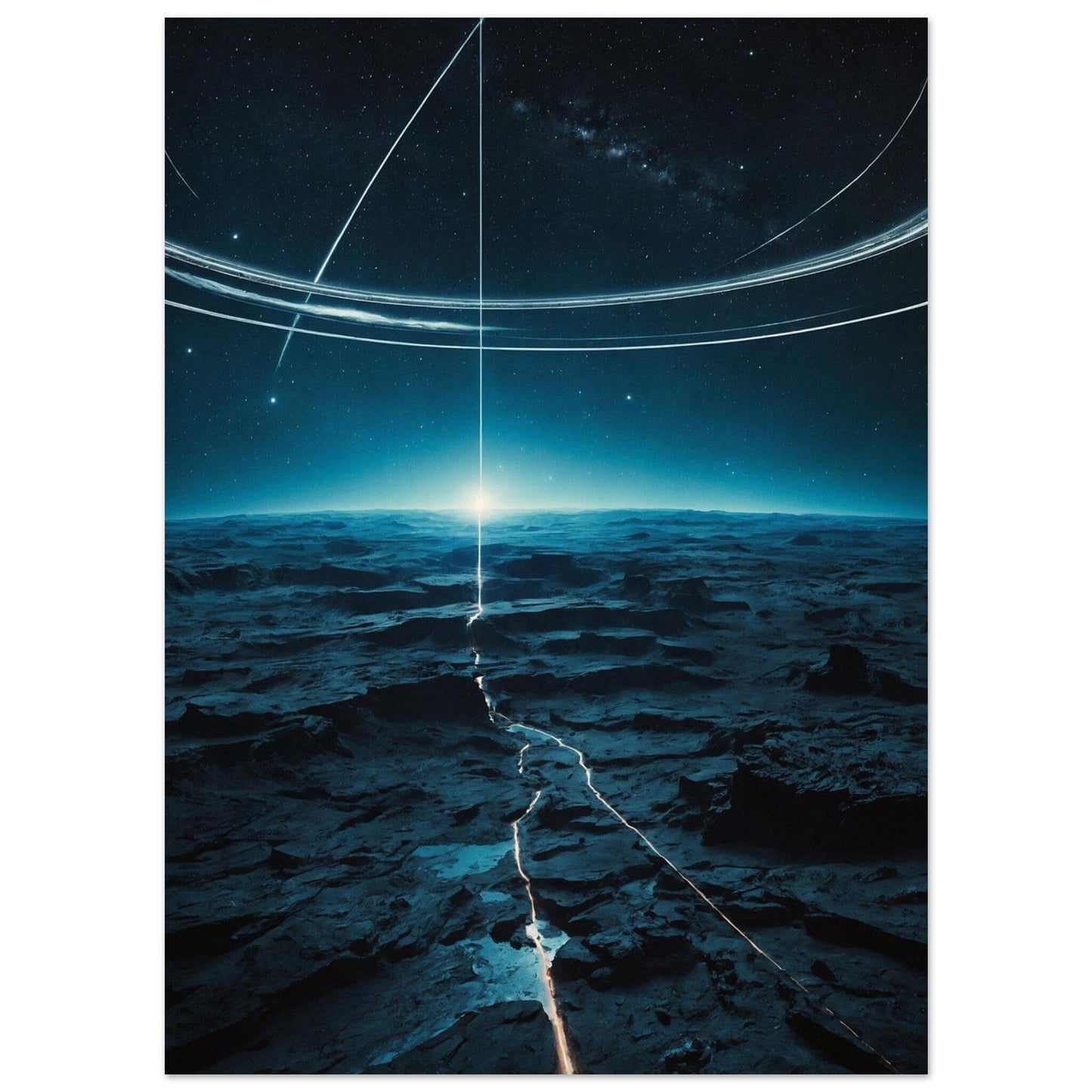 Premium Semi-Glossy Paper Poster Print Material Modern Masterpieces 13x18 cm / 5x7″