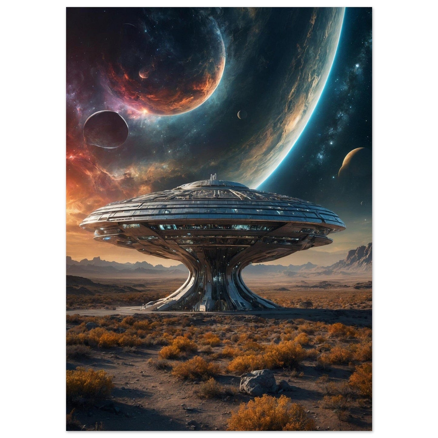 Premium Semi-Glossy Paper Poster Print Material Modern Masterpieces 13x18 cm / 5x7″