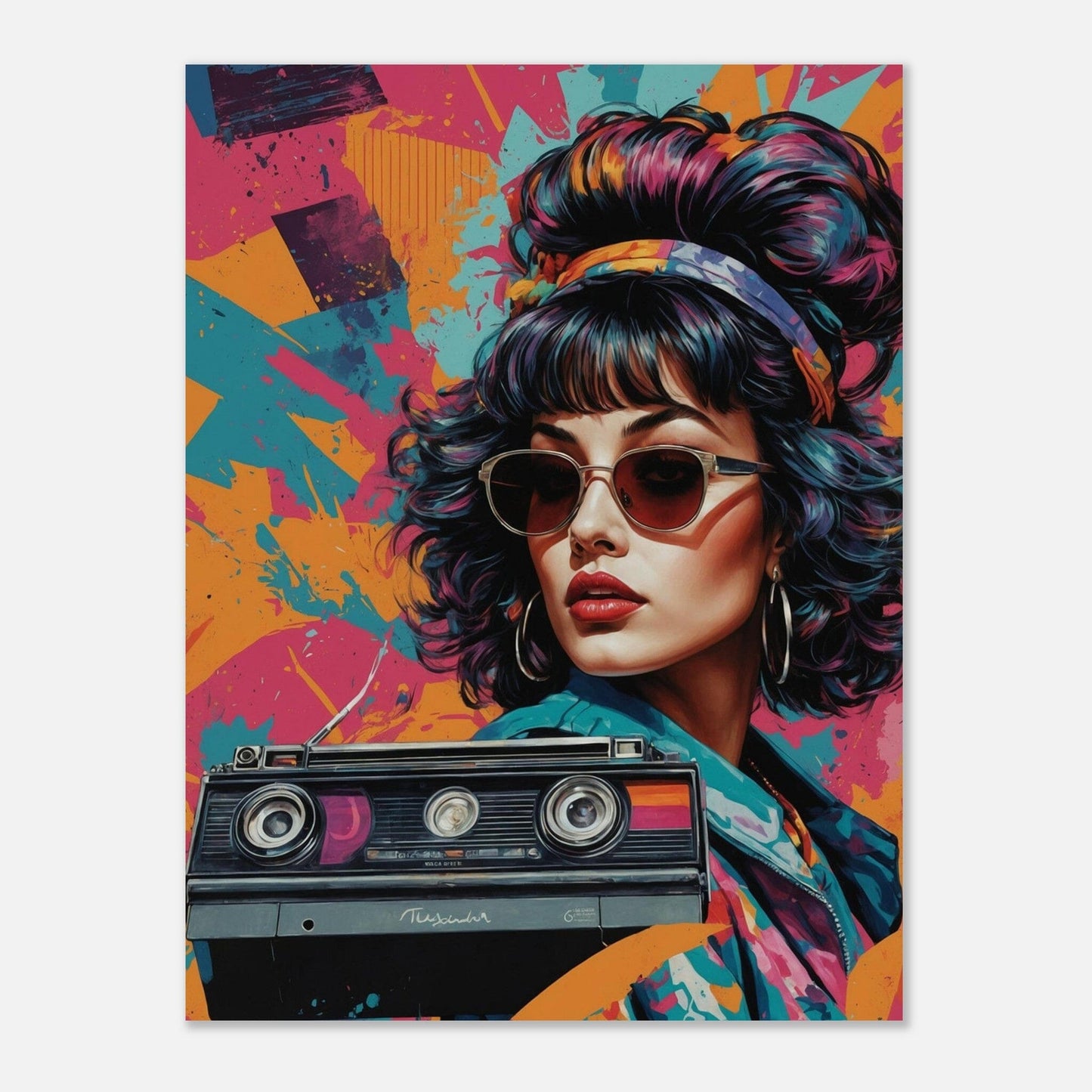 Premium Semi-Glossy Paper Poster Print Material Modern Masterpieces 15x20 cm / 6x8″