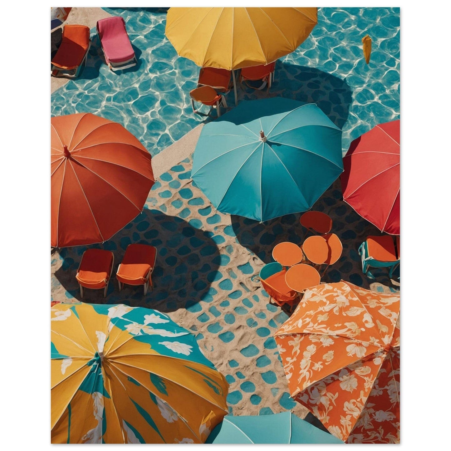 Premium Semi-Glossy Paper Poster Print Material Modern Masterpieces 20x25 cm / 8x10″
