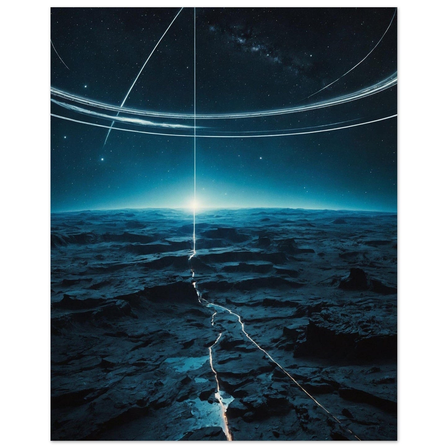 Premium Semi-Glossy Paper Poster Print Material Modern Masterpieces 20x25 cm / 8x10″