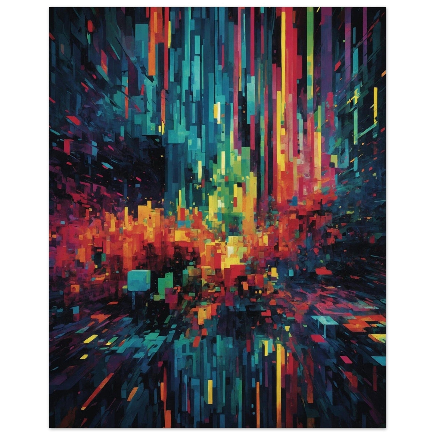 Premium Semi-Glossy Paper Poster Print Material Modern Masterpieces 20x25 cm / 8x10″