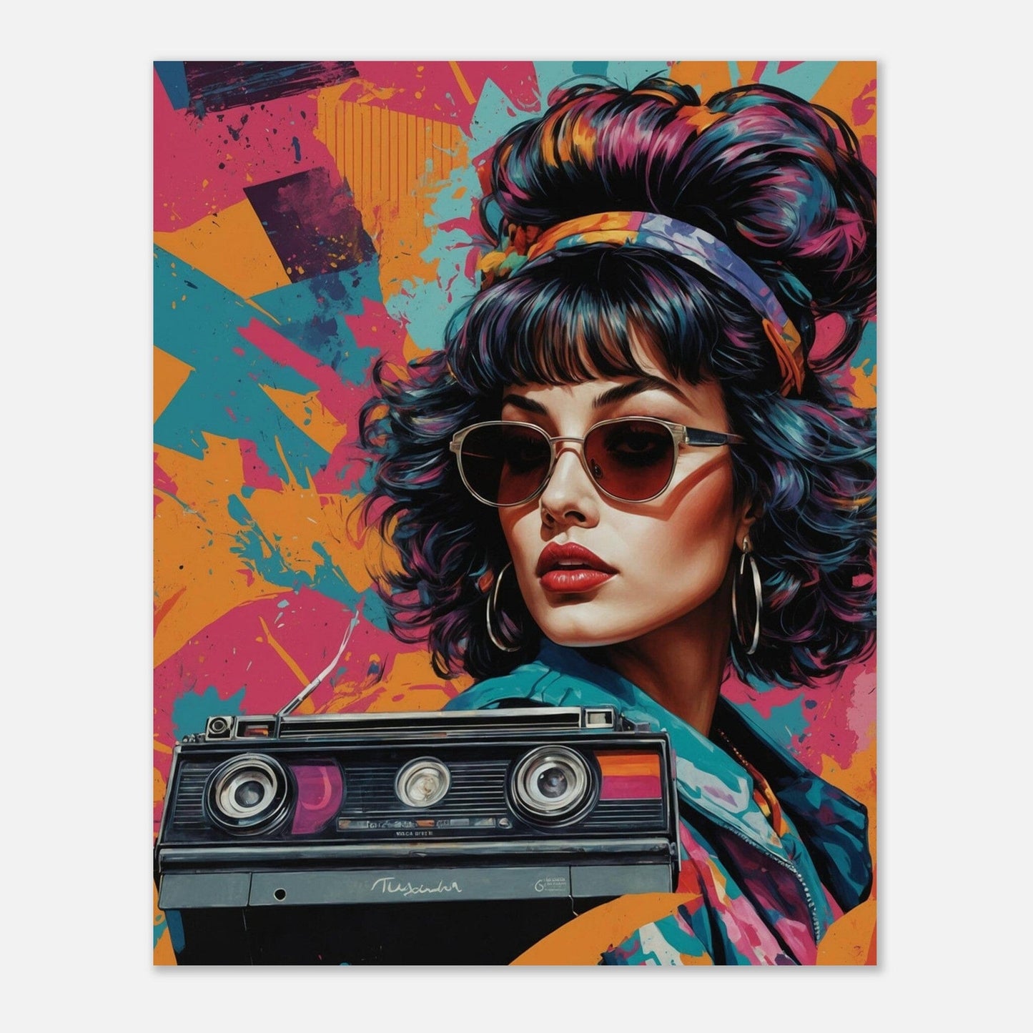 Premium Semi-Glossy Paper Poster Print Material Modern Masterpieces 20x25 cm / 8x10″
