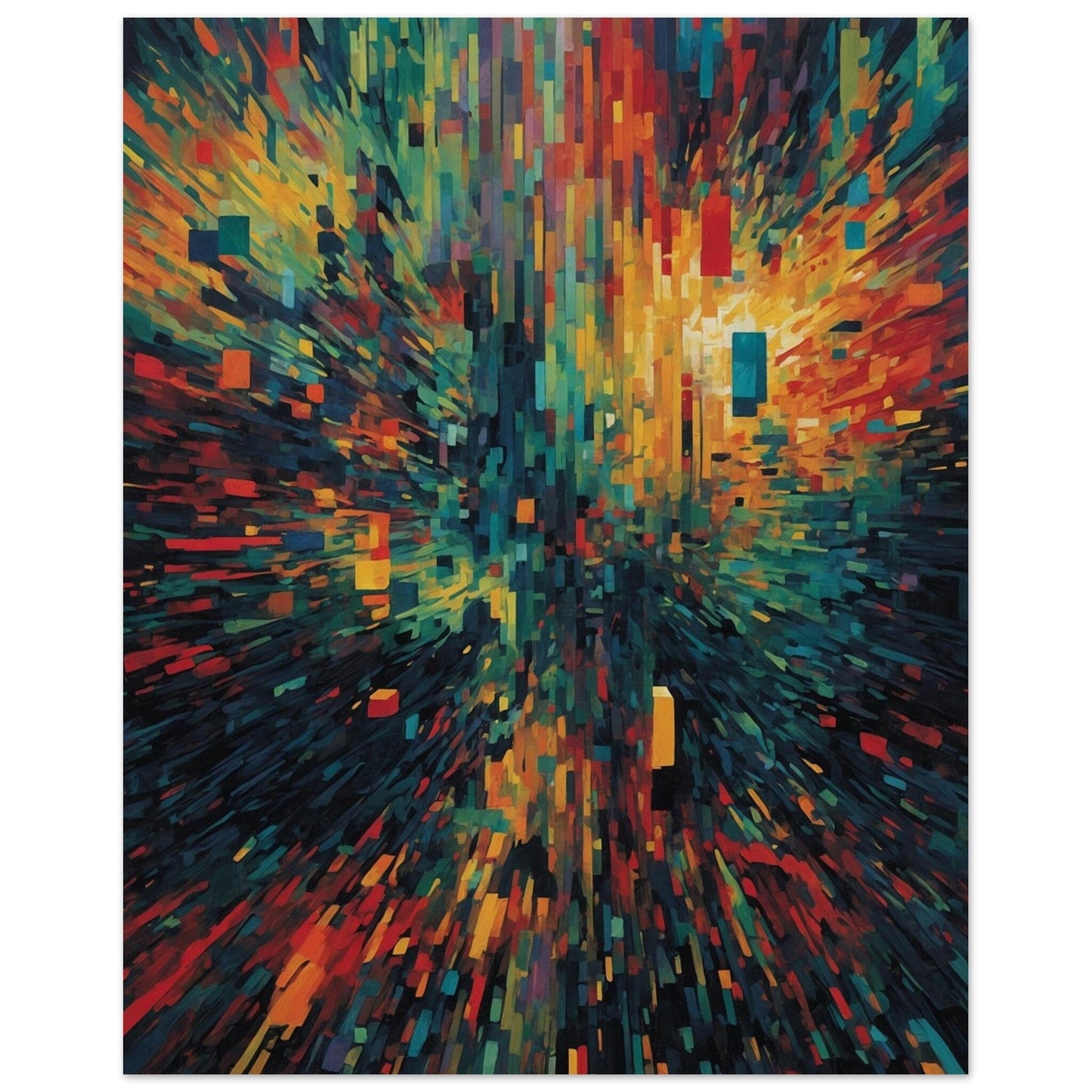 Premium Semi-Glossy Paper Poster Print Material Modern Masterpieces 20x25 cm / 8x10″