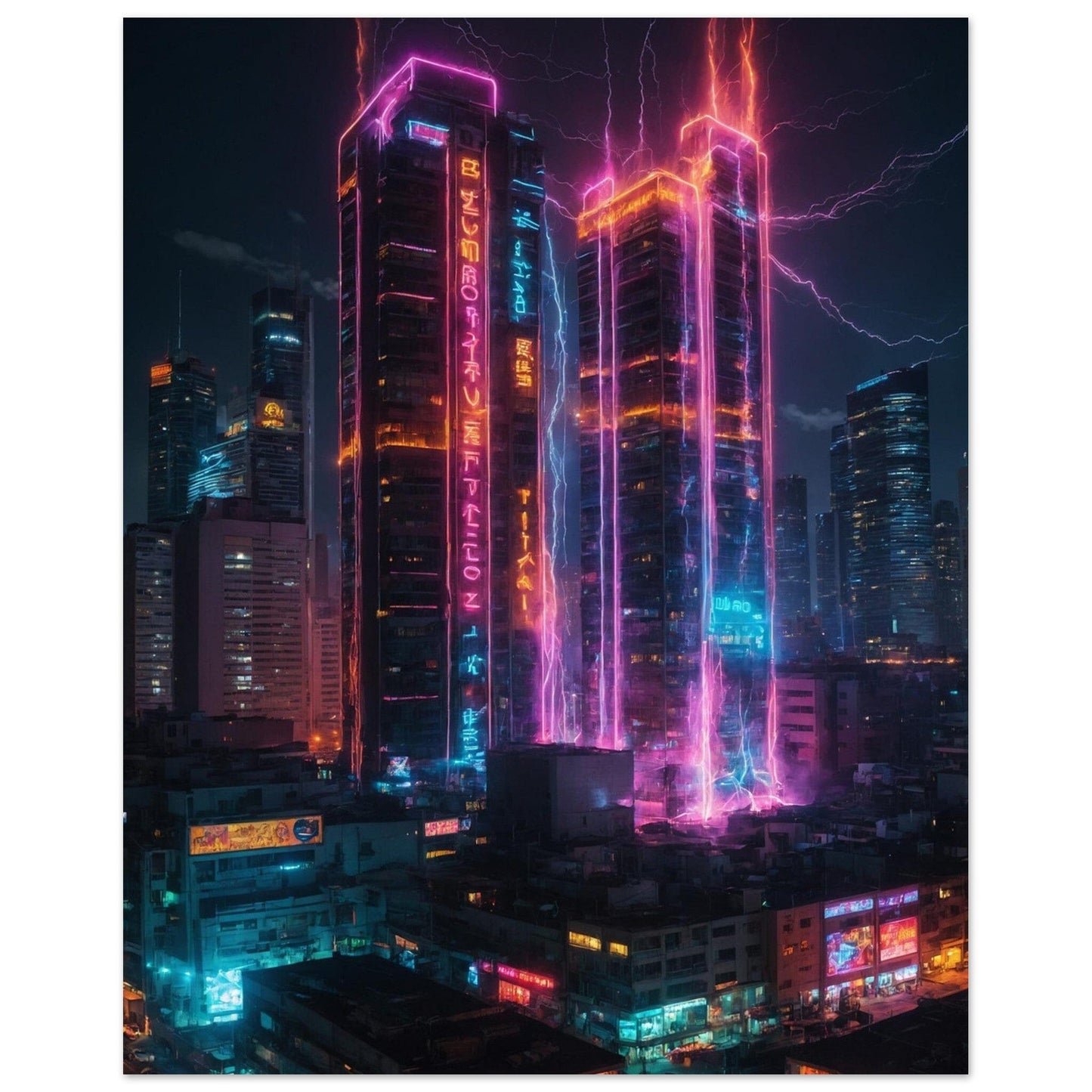 Premium Semi-Glossy Paper Poster Print Material Modern Masterpieces 20x25 cm / 8x10″