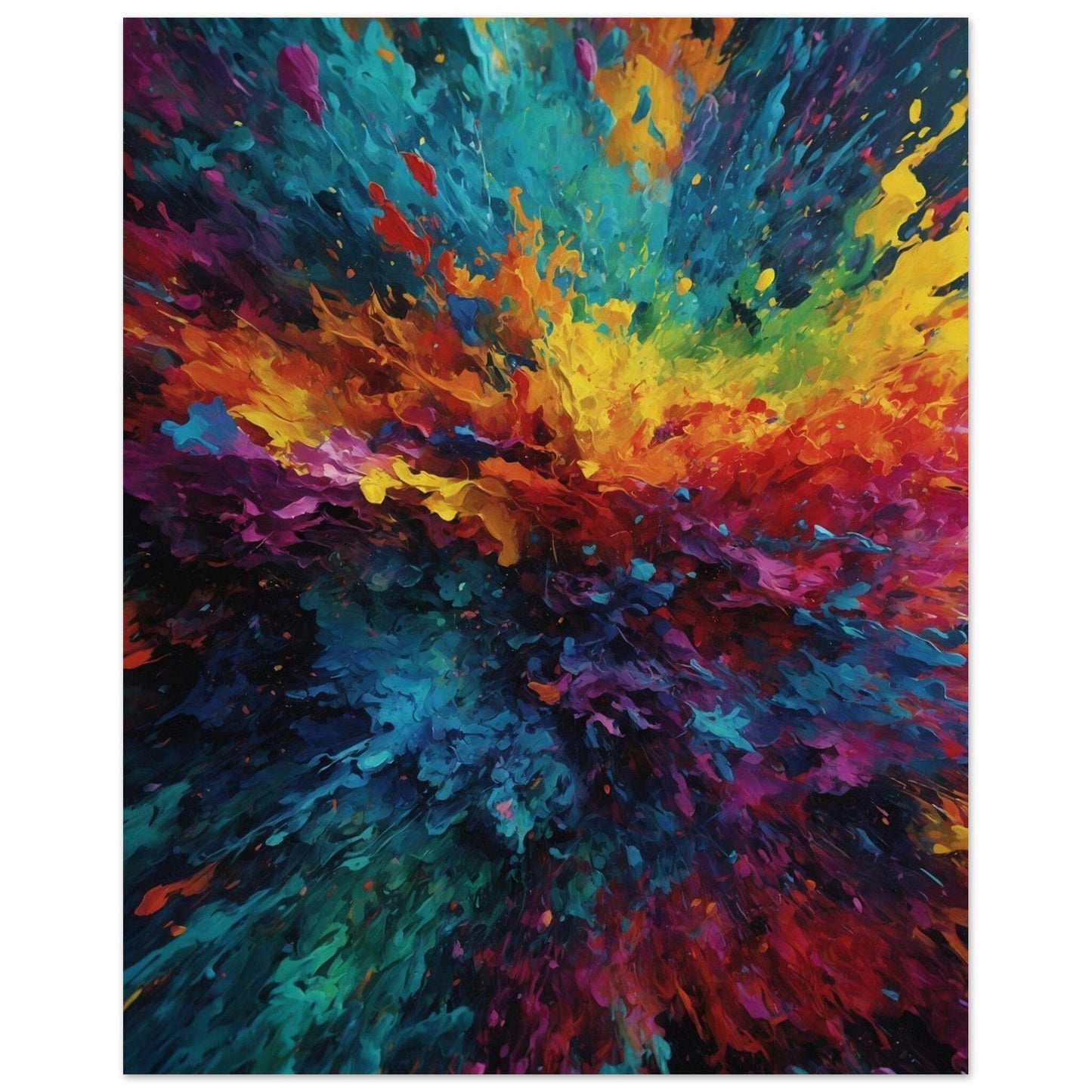 Premium Semi-Glossy Paper Poster Print Material Modern Masterpieces 20x25 cm / 8x10″