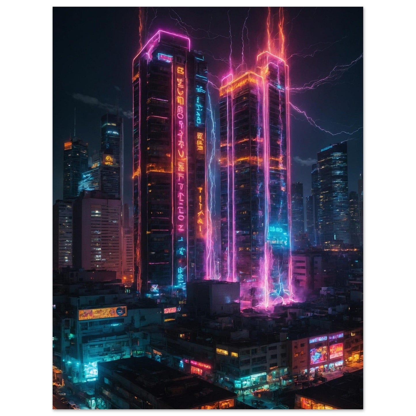 Premium Semi-Glossy Paper Poster Print Material Modern Masterpieces 27x35 cm / 11x14″