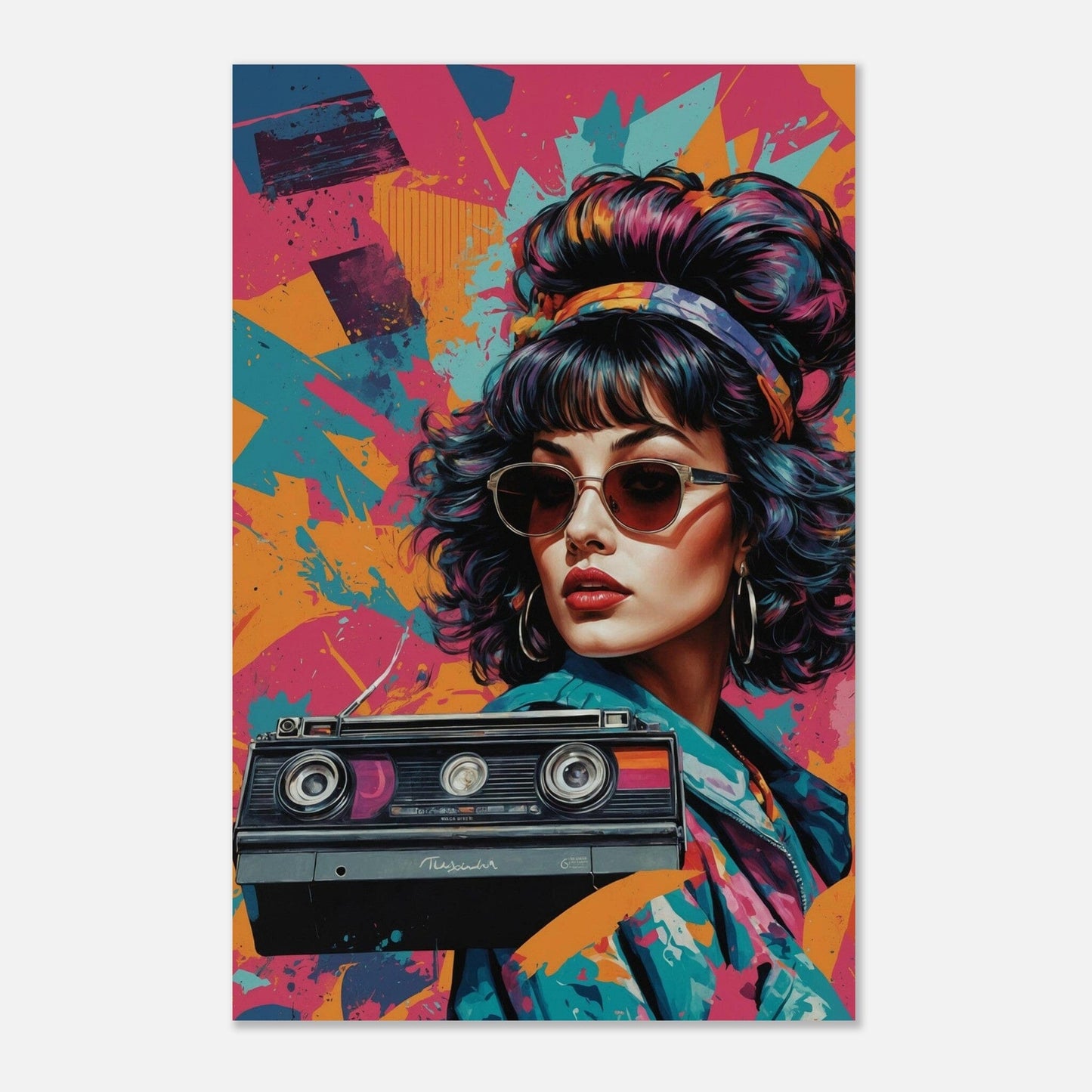 Premium Semi-Glossy Paper Poster Print Material Modern Masterpieces 28x43 cm / XL (11x17″)