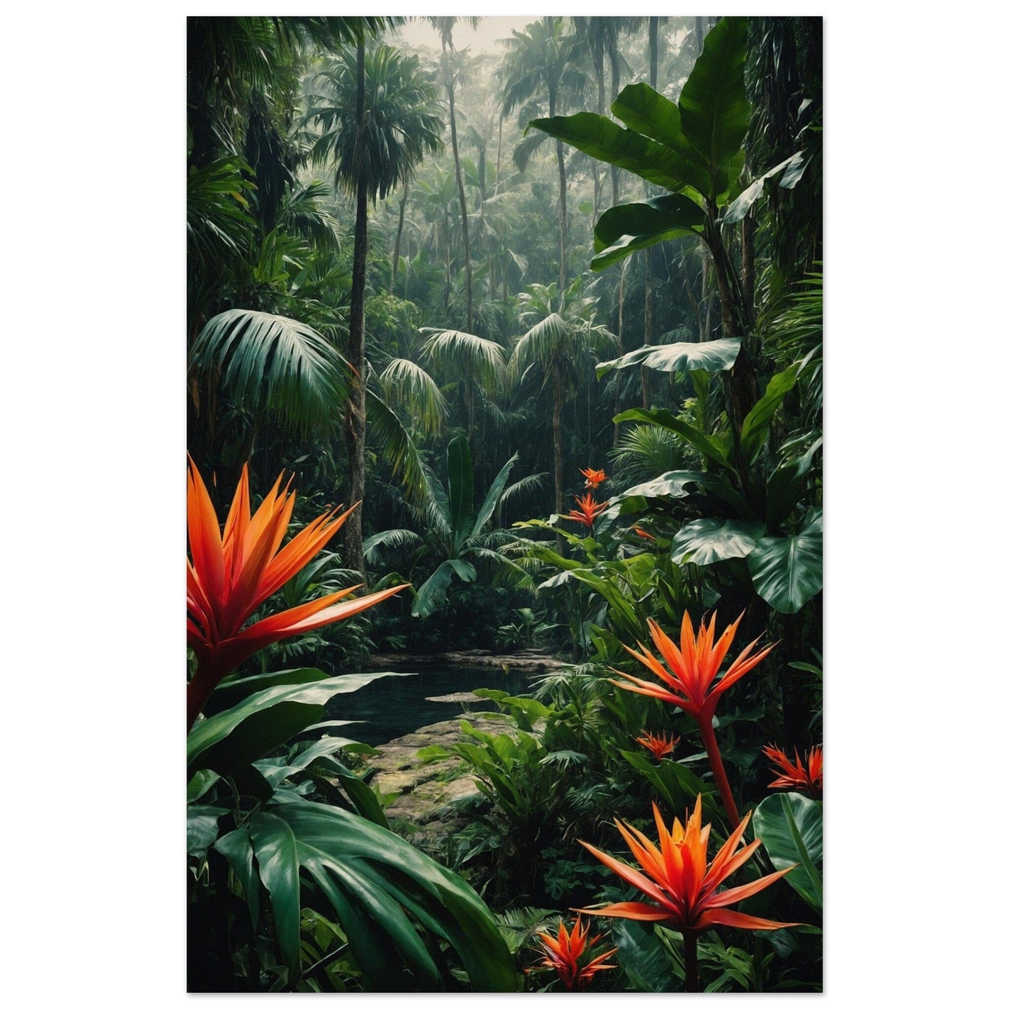 Premium Semi-Glossy Paper Poster Print Material Modern Masterpieces 28x43 cm / XL (11x17″)