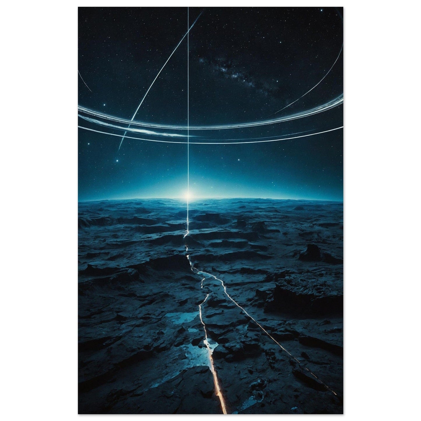 Premium Semi-Glossy Paper Poster Print Material Modern Masterpieces 28x43 cm / XL (11x17″)