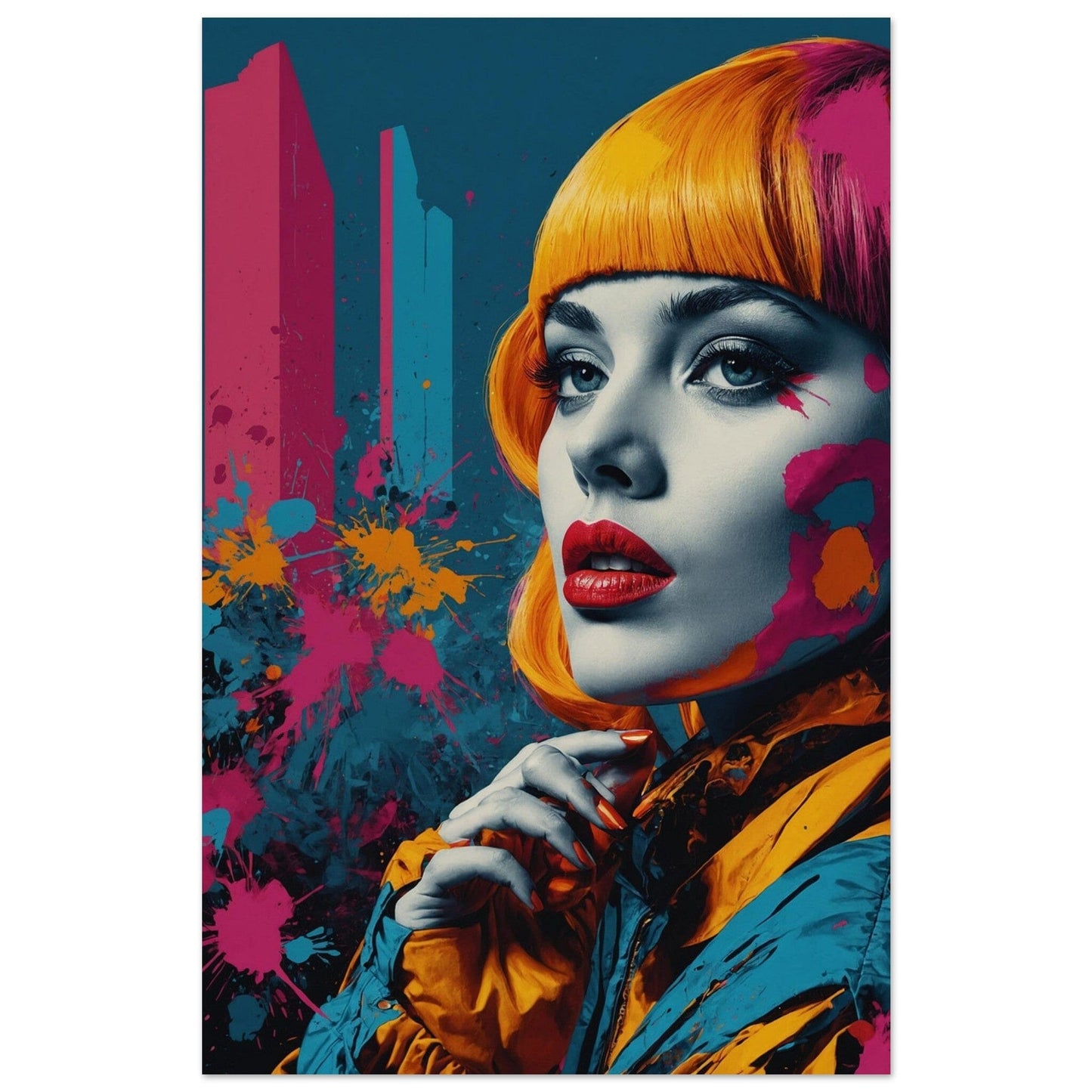 Premium Semi-Glossy Paper Poster Print Material Modern Masterpieces 28x43 cm / XL (11x17″)