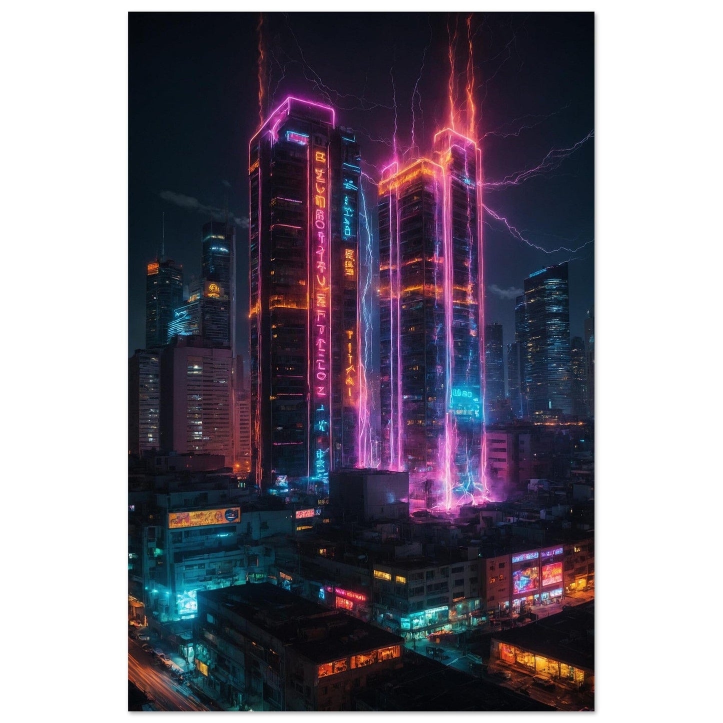 Premium Semi-Glossy Paper Poster Print Material Modern Masterpieces 40x60 cm / 16x24″