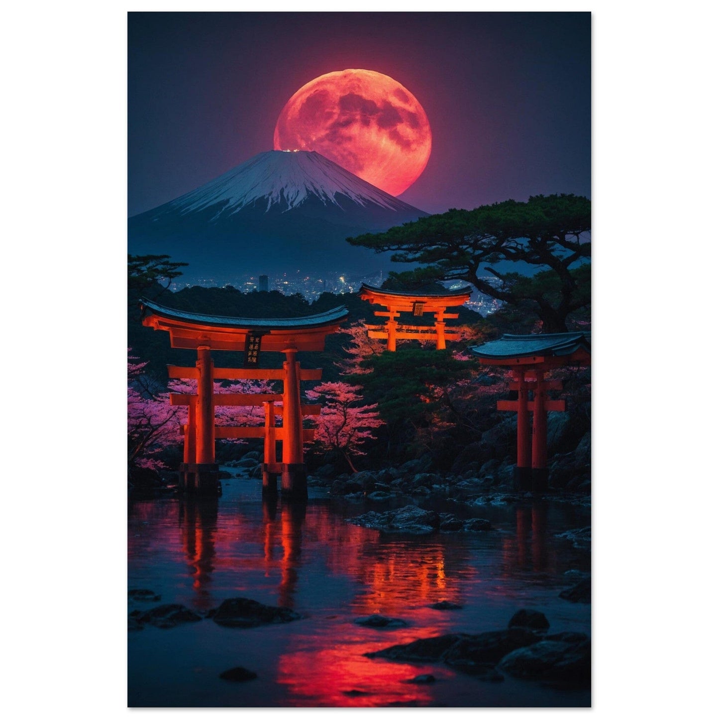 Premium Semi-Glossy Paper Poster Print Material Modern Masterpieces 40x60 cm / 16x24″