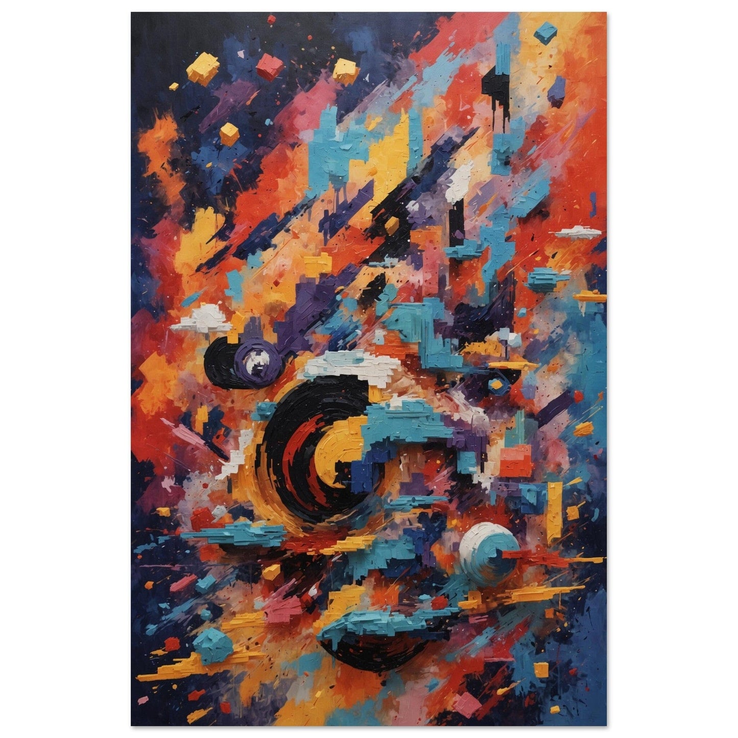 Premium Semi-Glossy Paper Poster Print Material Modern Masterpieces 40x60 cm / 16x24″