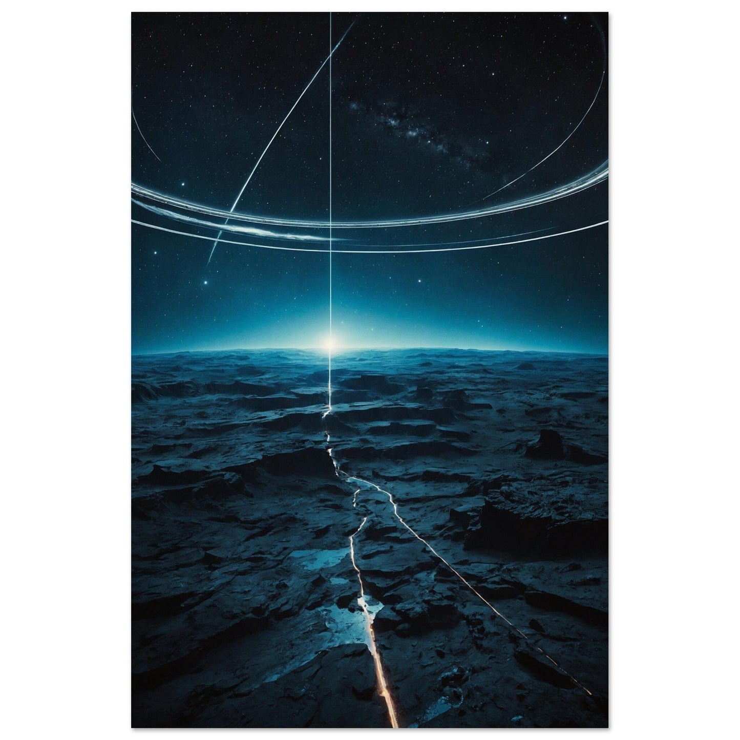 Premium Semi-Glossy Paper Poster Print Material Modern Masterpieces 40x60 cm / 16x24″