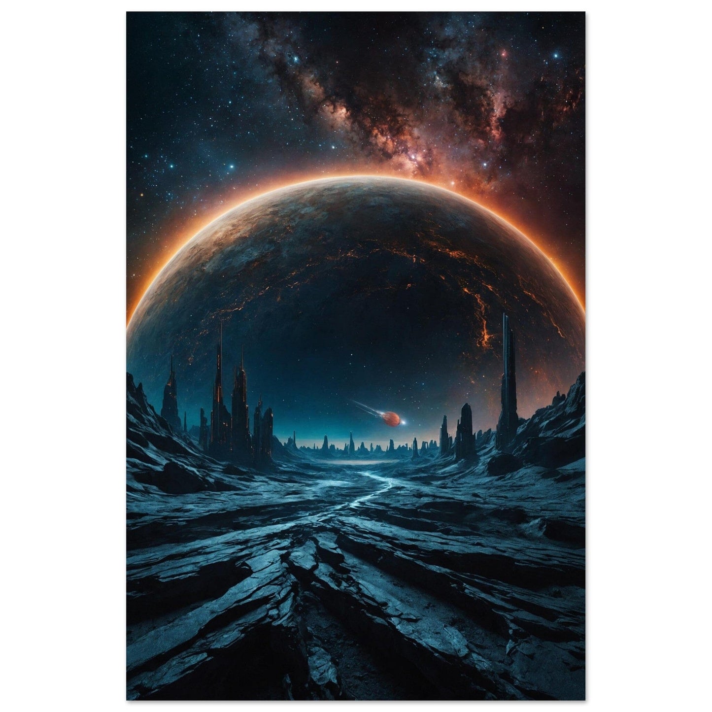 Premium Semi-Glossy Paper Poster Print Material Modern Masterpieces 40x60 cm / 16x24″