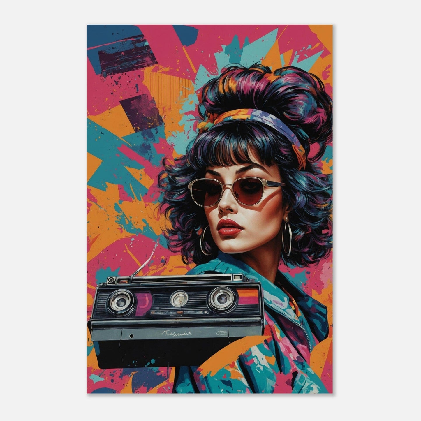 Premium Semi-Glossy Paper Poster Print Material Modern Masterpieces 40x60 cm / 16x24″