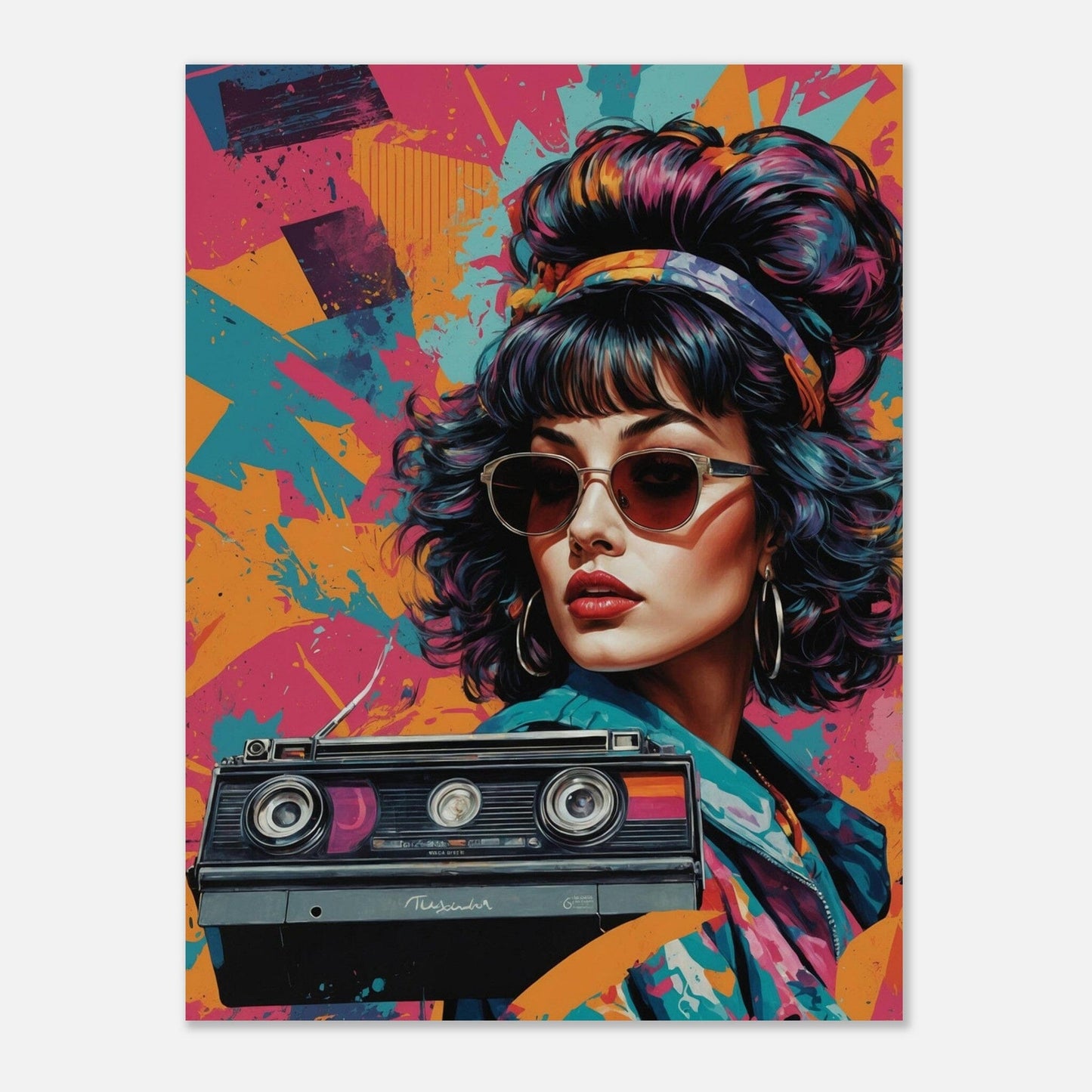 Premium Semi-Glossy Paper Poster Print Material Modern Masterpieces 45x60 cm / 18x24″